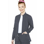 Load image into Gallery viewer, Med Couture Front Pocket Warm Up Jacket
