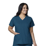 Load image into Gallery viewer, 4 Pocket V-Neck Top Plus Size - Scrub Hub
