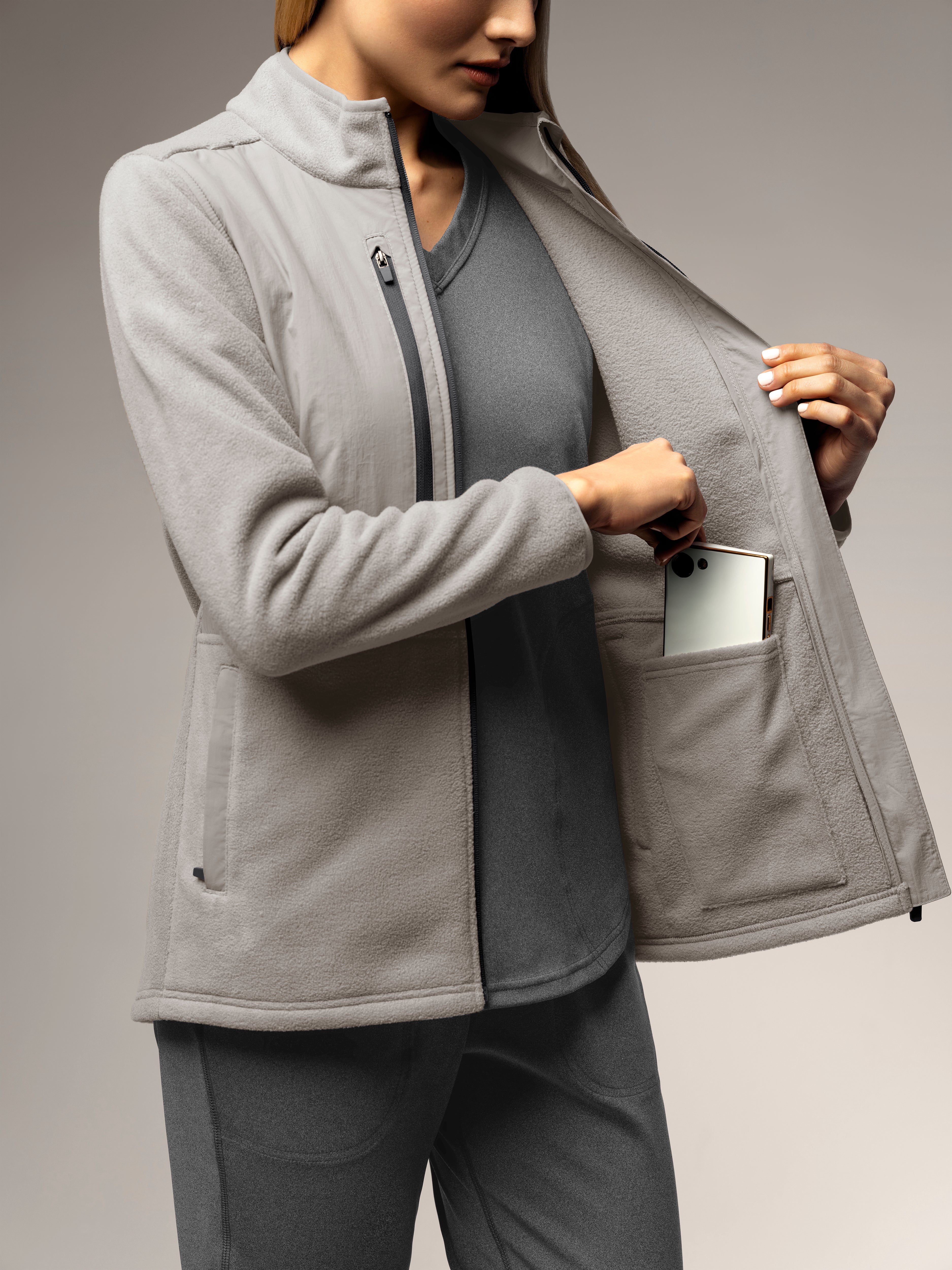 Women's Micro Fleece Zip Jacket