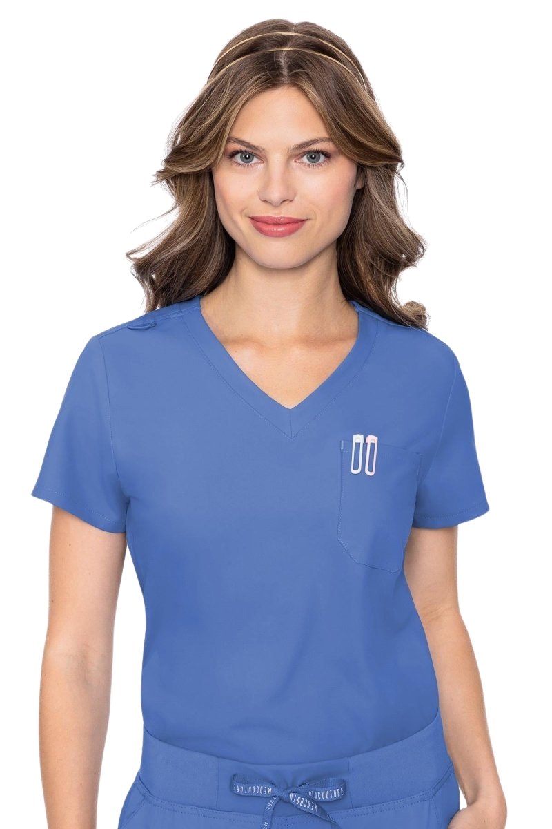Med Couture Insight 1 Pocket Top – Scrub Hub