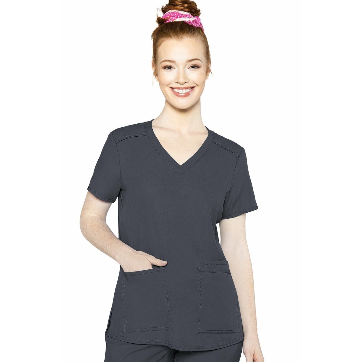 Med Couture Insight 3 Pocket Top – Scrub Hub