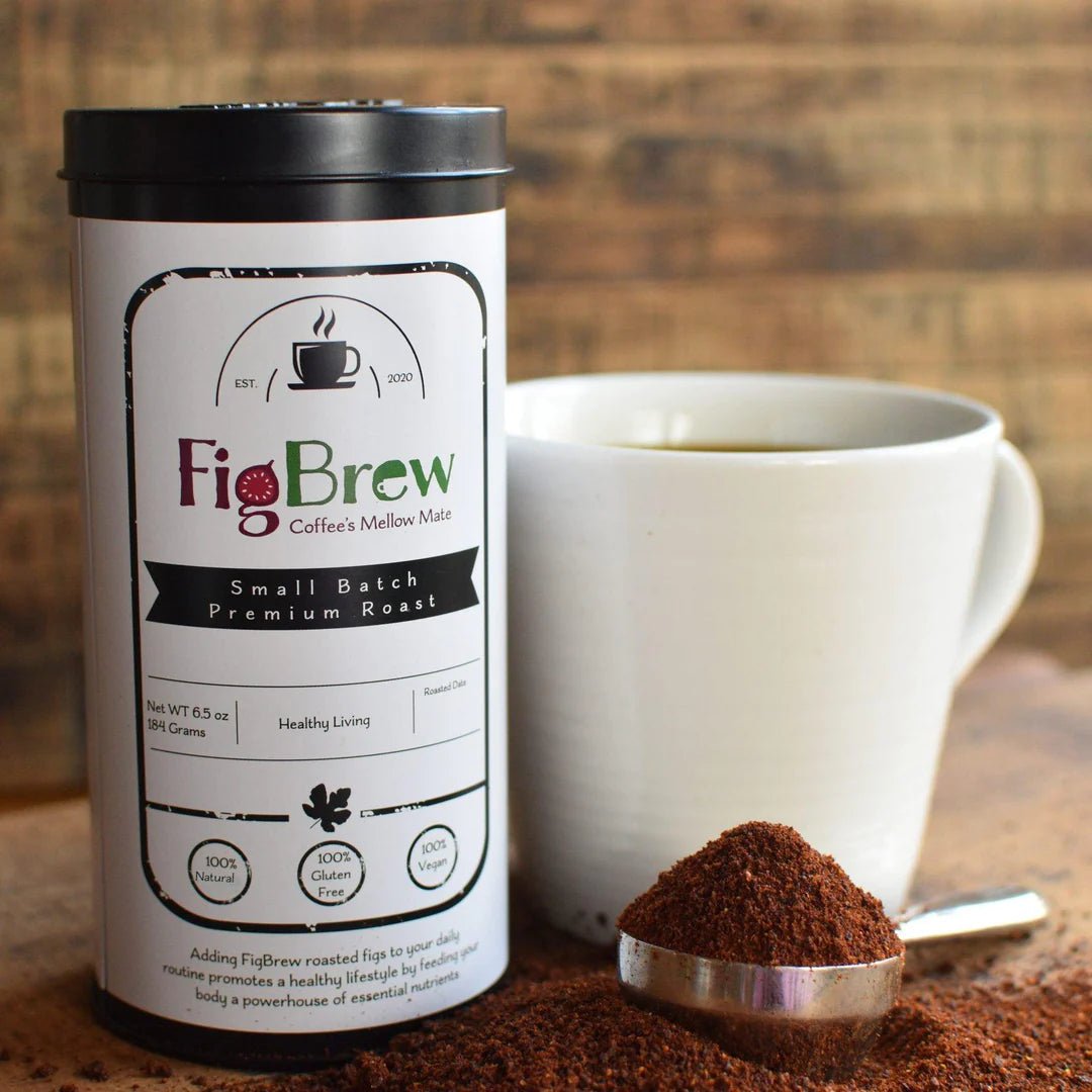 Mellow Mix Half-Caff Fig & Coffee Blend (50mg caffeine/serving) - Scrub Hub