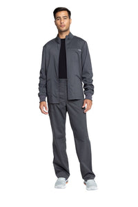 Men's Zip Front Jacket - Scrub Hub