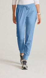 Load image into Gallery viewer, Union Jogger by Barco Unify/ Elastic Waistband Rib Jogger Petite/Tall lengths - Scrub Hub
